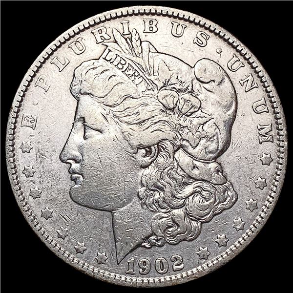 1902 Morgan Silver Dollar LIGHTLY CIRCULATED