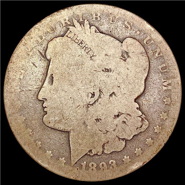 1893-CC Morgan Silver Dollar NICELY CIRCULATED