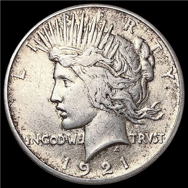 1921 Silver Peace Dollar LIGHTLY CIRCULATED