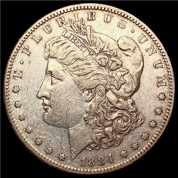1884-S Morgan Silver Dollar LIGHTLY CIRCULATED
