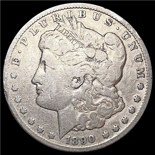 1890-CC Morgan Silver Dollar NICELY CIRCULATED