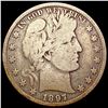 Image 1 : 1897-O Barber Half Dollar NICELY CIRCULATED