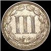 Image 2 : 1866 Nickel Three Cent CHOICE AU