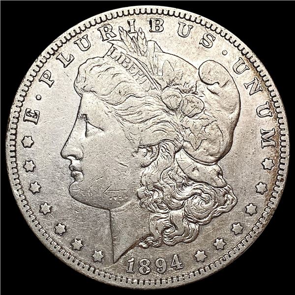 1894-S Morgan Silver Dollar NEARLY UNCIRCULATED
