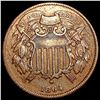 Image 1 : 1864 Sm. Motto Two Cent Piece NEARLY UNCIRCULATED