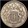 Image 1 : 1867 No Rays Shield Nickel LIGHTLY CIRCULATED