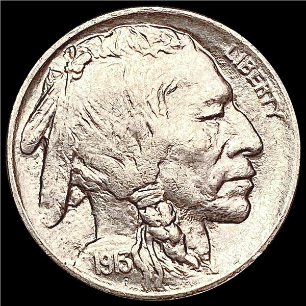1913 T2 Buffalo Nickel UNCIRCULATED