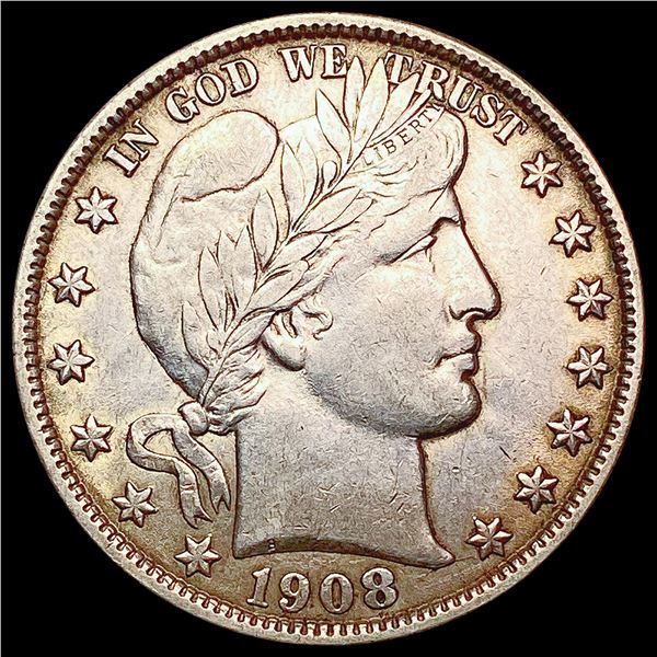 1908-O Barber Half Dollar UNCIRCULATED
