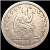Image 1 : 1854 Arr. Seated Liberty Quarter NICELY CIRCULATED