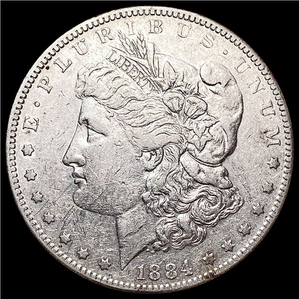 1884-S Morgan Silver Dollar CLOSELY UNCIRCULATED