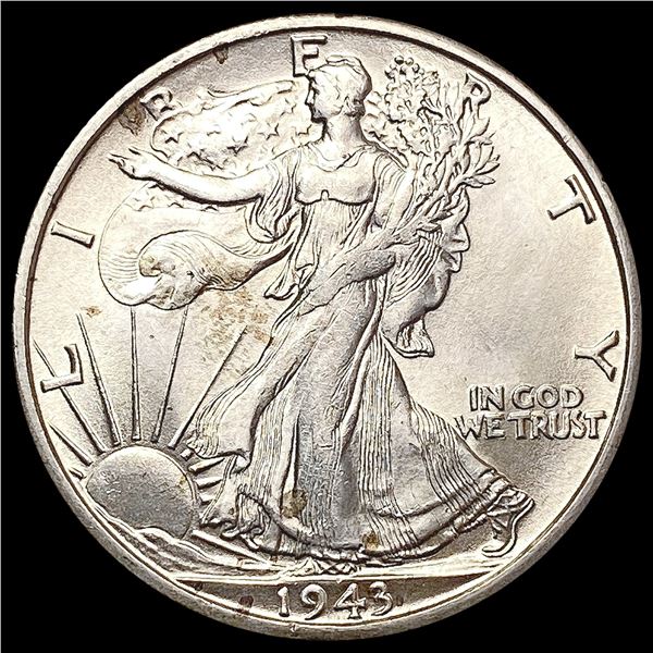 1943-S Walking Liberty Half Dollar CHOICE BU