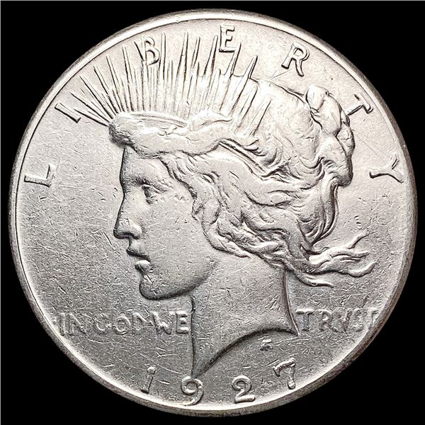 1927 Silver Peace Dollar CLOSELY UNCIRCULATED