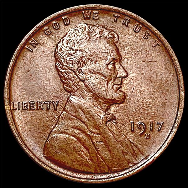 1917-D Wheat Cent UNCIRCULATED