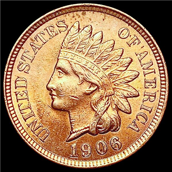 1906 Red Indian Head Cent UNCIRCULATED