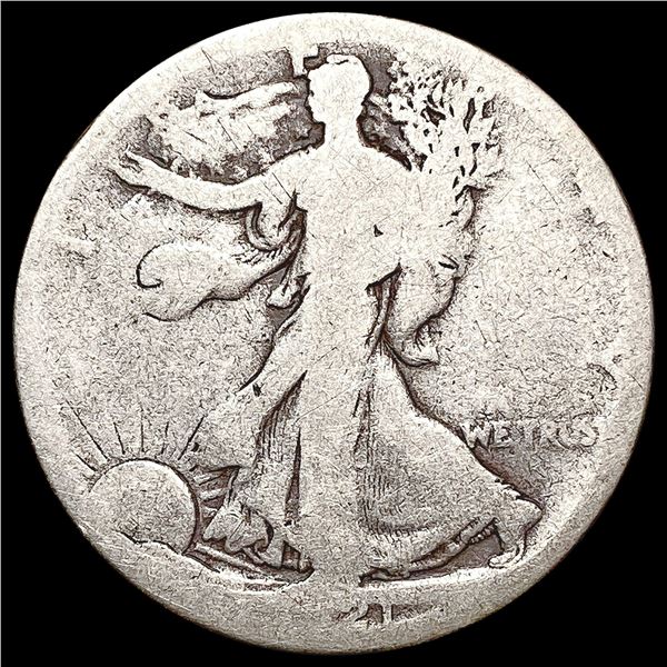1921-D Walking Liberty Half Dollar NICELY CIRCULAT