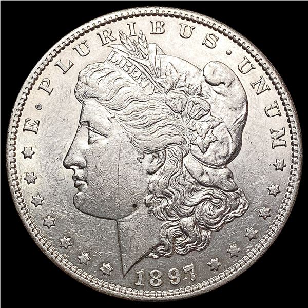1897-S Morgan Silver Dollar UNCIRCULATED