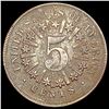 Image 2 : 1866 Rays Shield Nickel LIGHTLY CIRCULATED