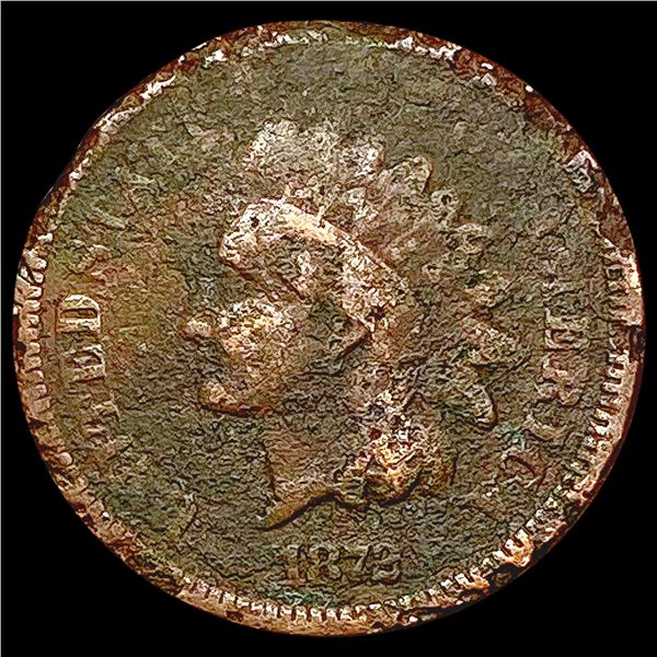 1872 Indian Head Cent NICELY CIRCULATED