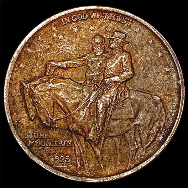 1925 Stone Mountain Half Dollar LIGHTLY CIRCULATED