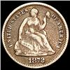 Image 1 : 1872 Seated Liberty Half Dime NICELY CIRCULATED