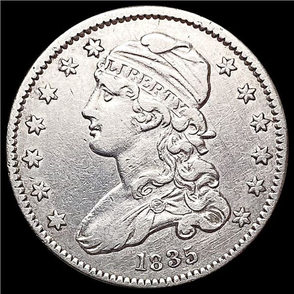 1835 Capped Bust Quarter CLOSELY UNCIRCULATED