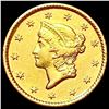 Image 1 : 1851 Rare Gold Dollar NEARLY UNCIRCULATED