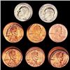 Image 1 : 1995-1999 US Error Coinage Lot [8 Coins] HIGH GRAD