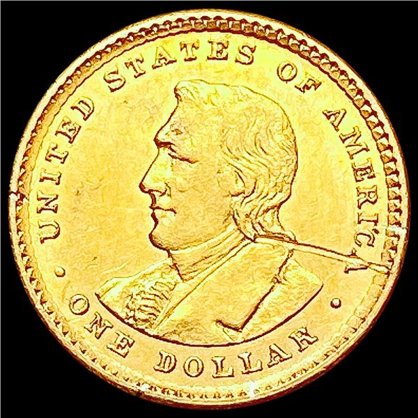 1905 Lewis & Clark Rare Gold Dollar UNCIRCULATED