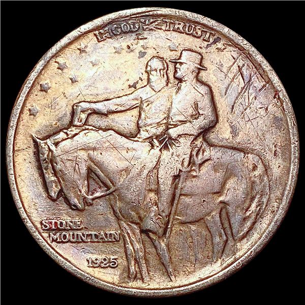 1925 Stone Mountain Half Dollar LIGHTLY CIRCULATED