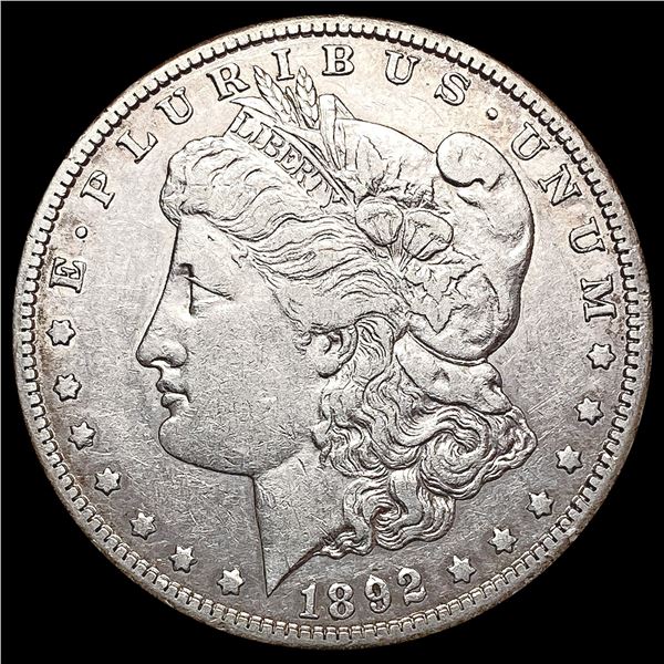 1892-S Morgan Silver Dollar NEARLY UNCIRCULATED