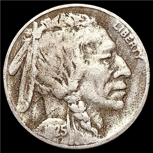1925-S Buffalo Nickel LIGHTLY CIRCULATED