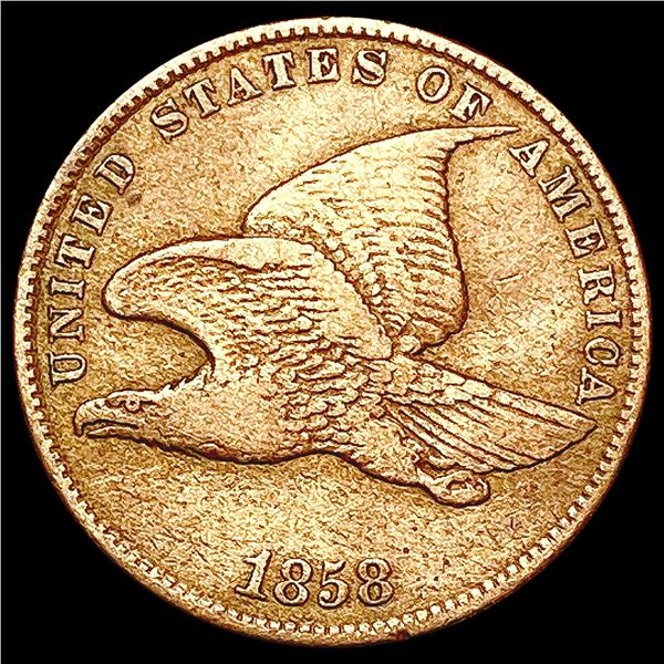 1858 Flying Eagle Cent LIGHTLY CIRCULATED