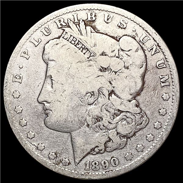 1890-CC Morgan Silver Dollar NICELY CIRCULATED