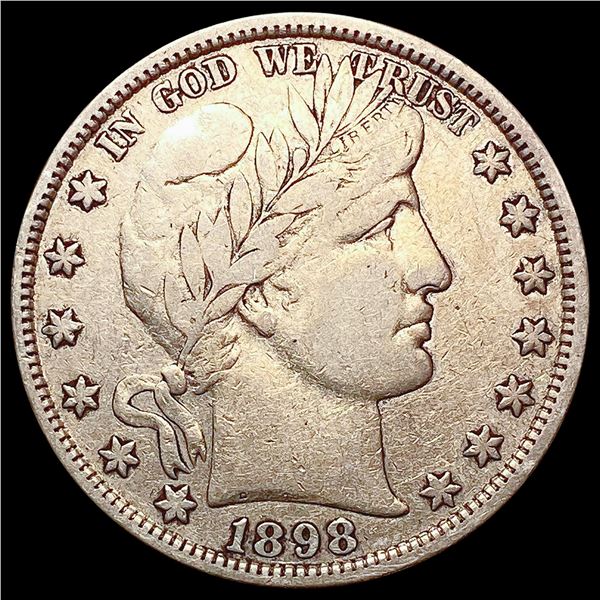 1898 Barber Half Dollar NEARLY UNCIRCULATED