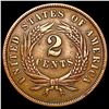 Image 2 : 1864 Two Cent Piece CLOSELY UNCIRCULATED