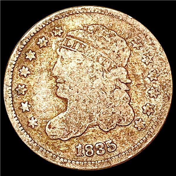 1835 Capped Bust Half Dime NICELY CIRCULATED