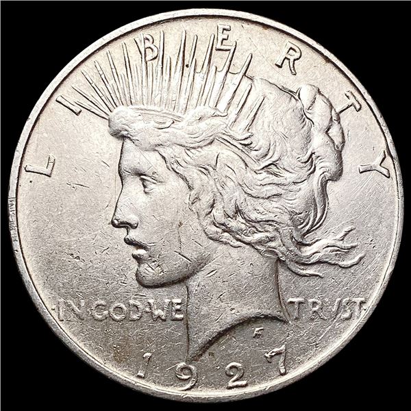 1927-D Silver Peace Dollar CLOSELY UNCIRCULATED