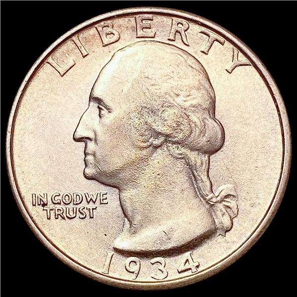 1934 Washington Silver Quarter HIGH GRADE