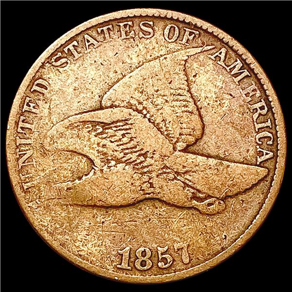 1857 Flying Eagle Cent NICELY CIRCULATED