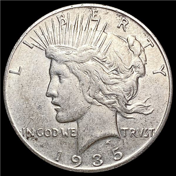 1935-S Silver Peace Dollar CLOSELY UNCIRCULATED