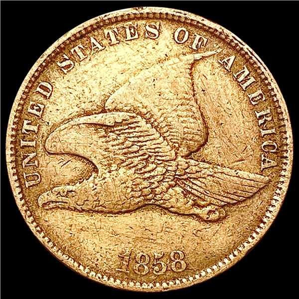 1858 Flying Eagle Cent LIGHTLY CIRCULATED