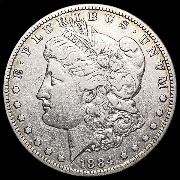 1884-S Morgan Silver Dollar CLOSELY UNCIRCULATED