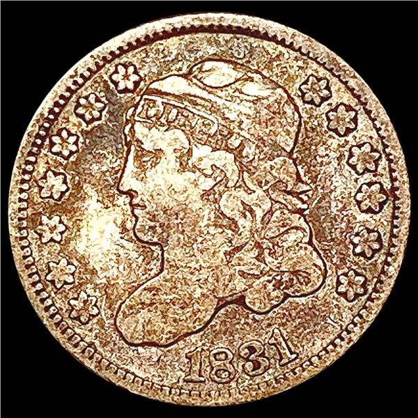 1831 Capped Bust Half Dime NICELY CIRCULATED