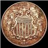 Image 1 : 1867 Shield Nickel NEARLY UNCIRCULATED