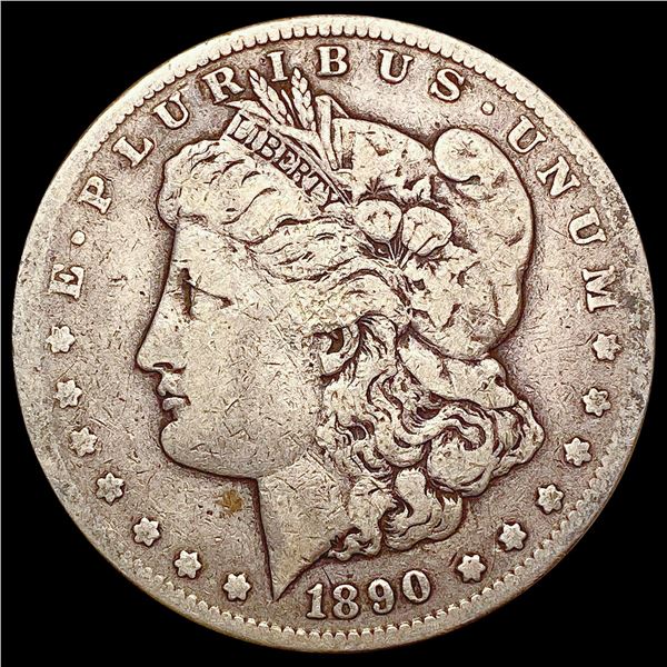 1890-CC Morgan Silver Dollar NICELY CIRCULATED