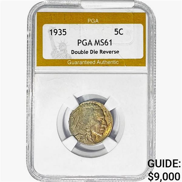 1935 Buffalo Nickel PGA MS61 DDR