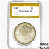 Image 1 : 1882 Morgan Silver Dollar PGA MS65+ PL