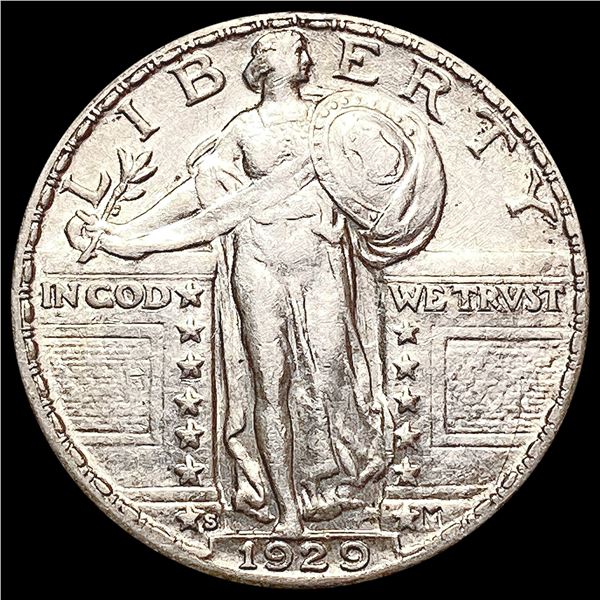 1929-S Standing Liberty Quarter CLOSELY UNCIRCULAT