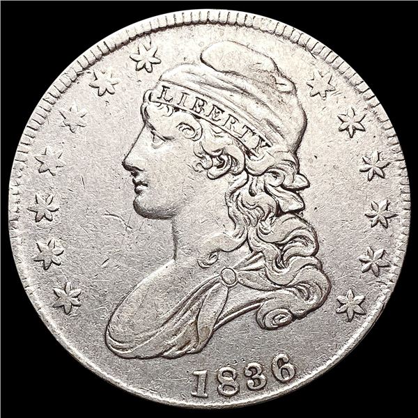 1836 Capped Bust Half Dollar CLOSELY UNCIRCULATED