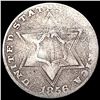 Image 1 : 1856 Silver Three Cent NICELY CIRCULATED